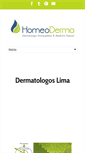 Mobile Screenshot of homeoderma.info